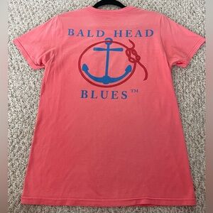 Bald Head Blues Unisex Anchor Tee – Nantucket Red